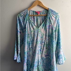 Lilly Pulitzer Craysea Willa Flounce Top